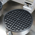 Hot Selling Commercial Kitchen Equipment Round Shape Electric Single Waffle Machine Waffle Maker